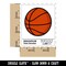Basketball Sport Waterproof Vinyl Phone Tablet Laptop Water Bottle Sticker Set - 5 Pack